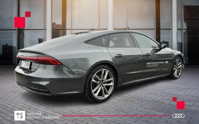 Audi A7 cena 333464 przebieg: 4918, rok produkcji 2023 z Radłów małe 742